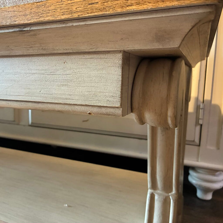Orig. Price $460 - Farmhouse Reimagined Bench - Acosta's Home