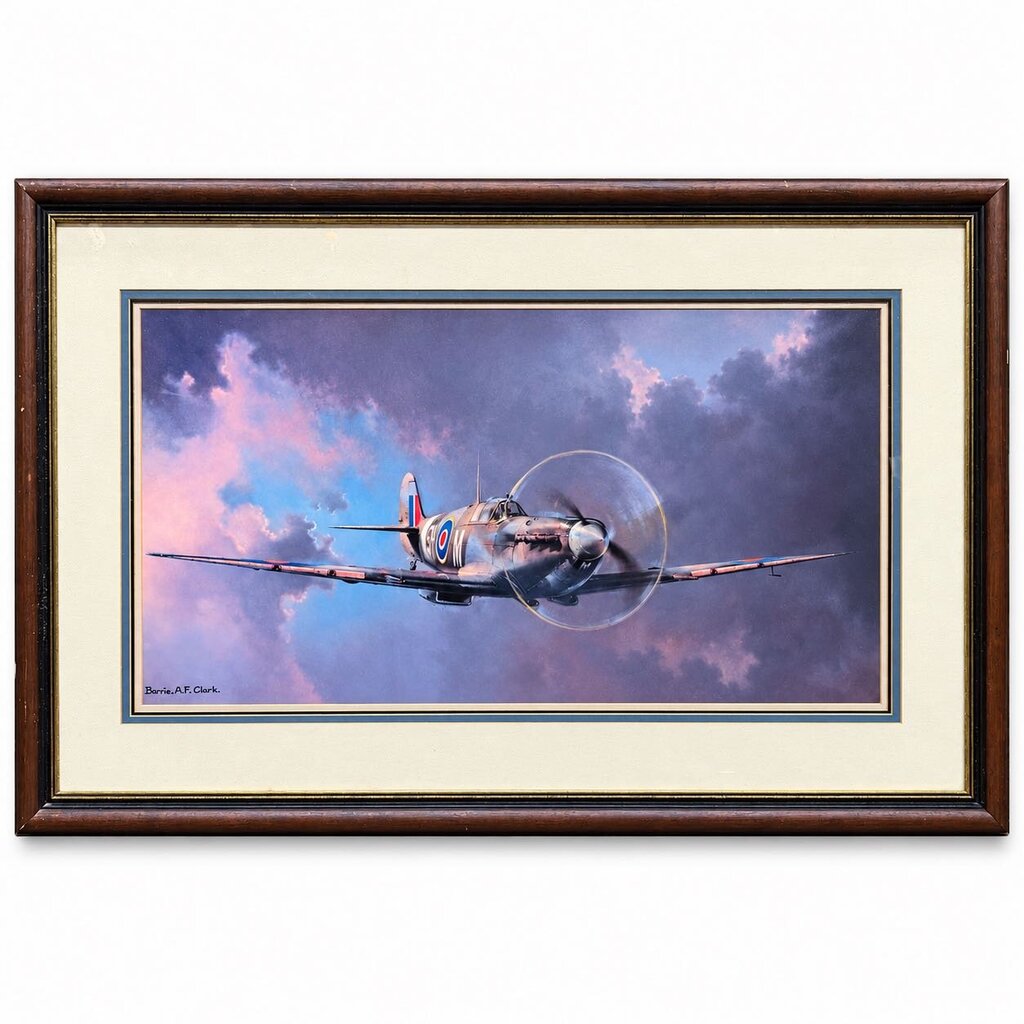 Orig. Price $250 - "Spitfire" by Barrie Clark