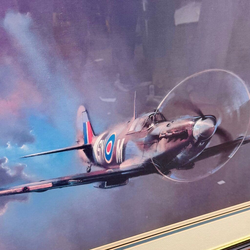 Orig. Price $250 - "Spitfire" by Barrie Clark