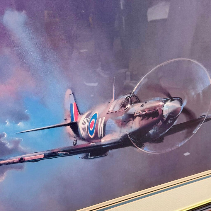 Orig. Price $250 - "Spitfire" by Barrie Clark
