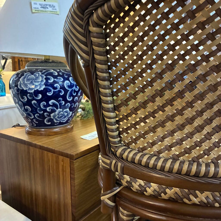 Orig. Price $679 - Renata Rattan Bar Stool - Acosta's Home
