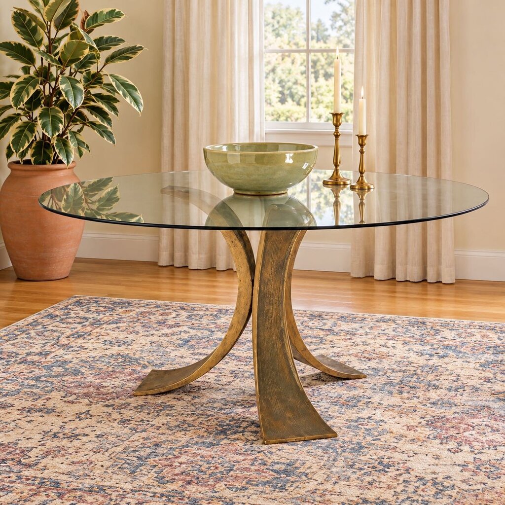 Orig. Price $4,675 - Lotus Dining Table - Acosta's Home