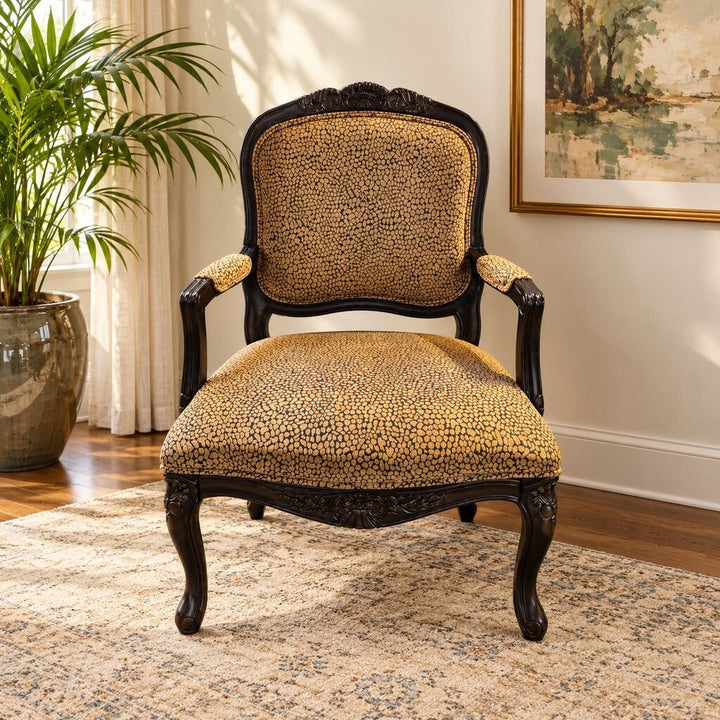 Louis XV-style Accent Chair - Acosta's Home