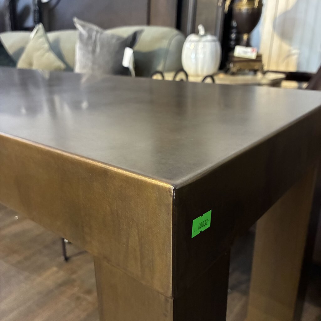 Orig. Price $3,000 - Baker-style Metal Console Table - Acosta's Home