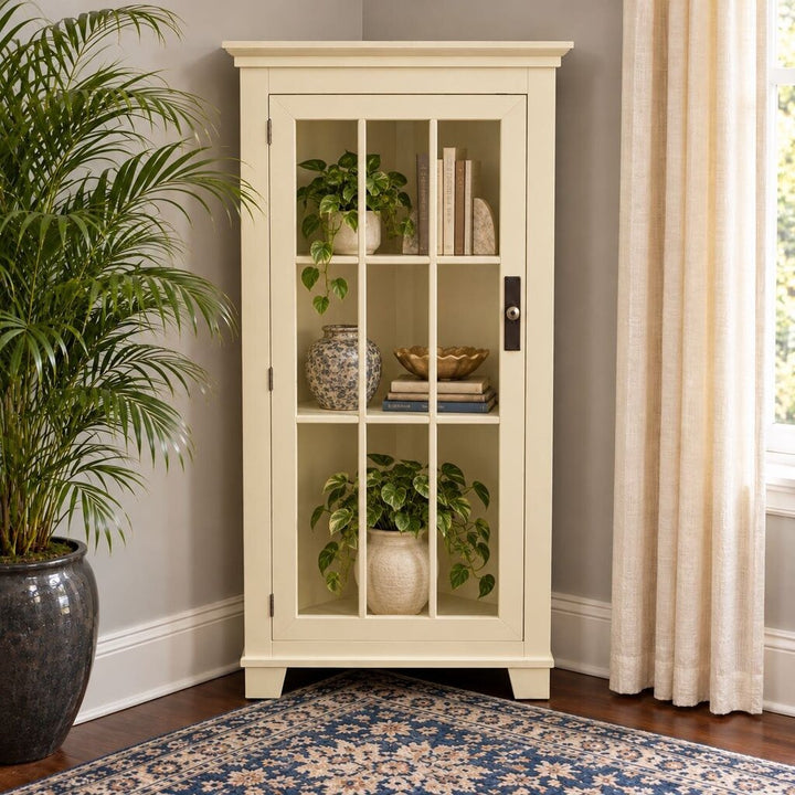 Orig. Price $1,248 - Aubrey Corner Cabinet - AS-IS - Acosta's Home