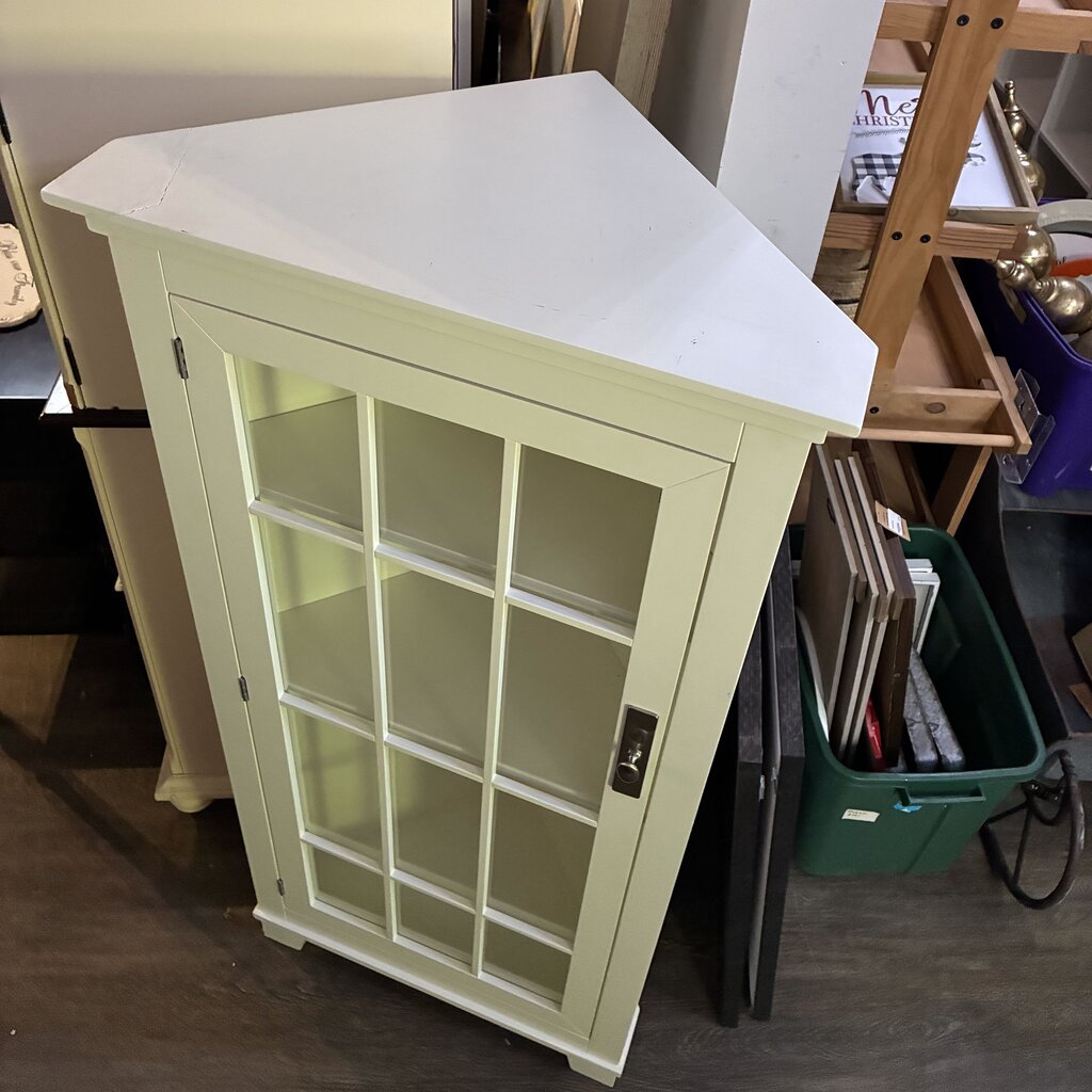 Orig. Price $1,248 - Aubrey Corner Cabinet - AS-IS - Acosta's Home