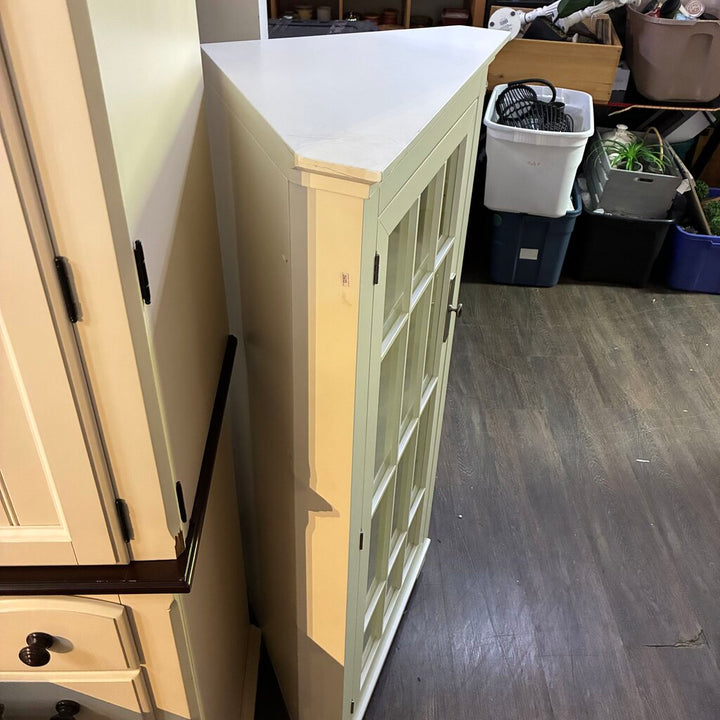Orig. Price $1,248 - Aubrey Corner Cabinet - AS-IS - Acosta's Home