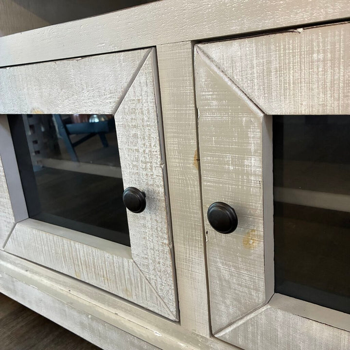 Modern Farmhouse-style Media Console - Acosta's Home
