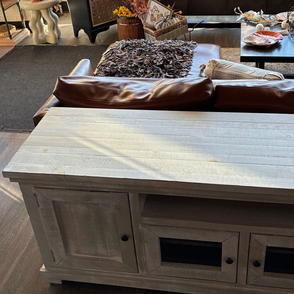 Modern Farmhouse-style Media Console - Acosta's Home