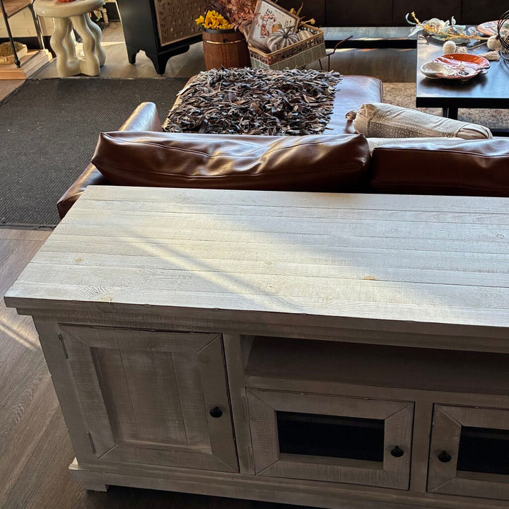 Modern Farmhouse-style Media Console - Acosta's Home