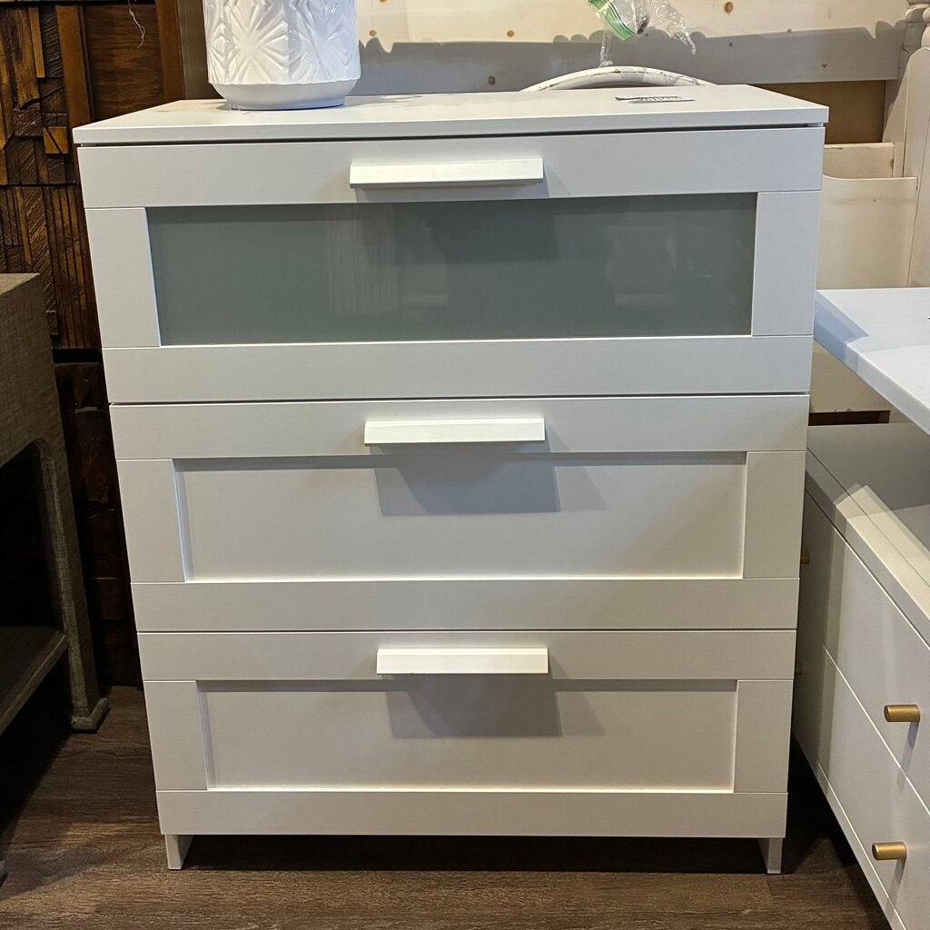 Orig. Price $179 - 3-Drawer Brimnes Chest - Acosta's Home