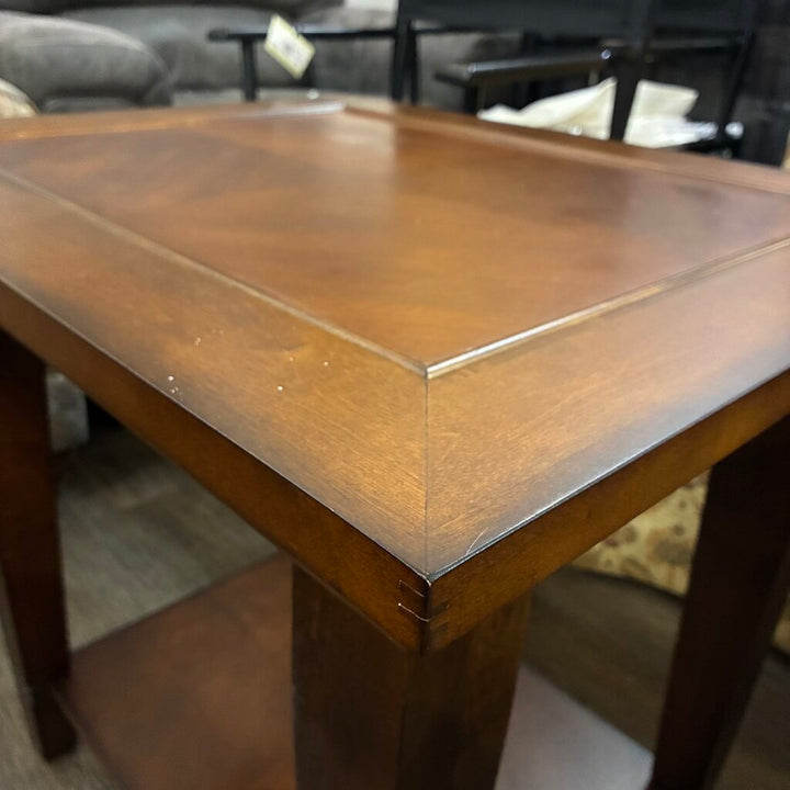 Wooden End Table - Acosta's Home