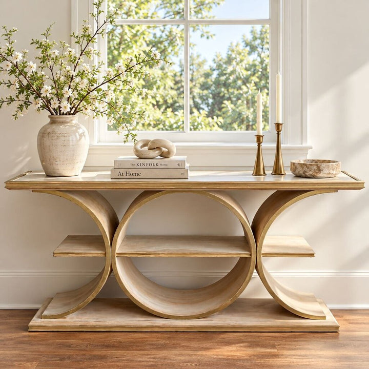 Orig. Price $4,225 - Thom Filicia Strathmore Console Table - Acosta's Home