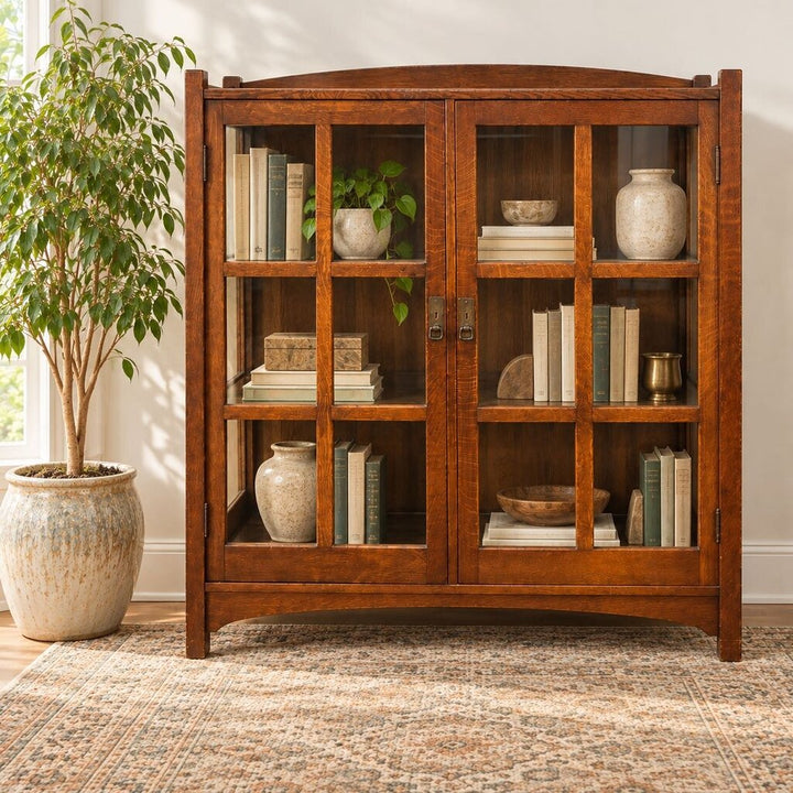 Orig. Price $5,956 - Mission-style Bookcase - Acosta's Home