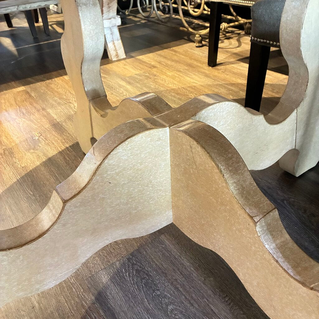 Orig. Price $2,600 - Round Dining Cyma-Shaped Base - Acosta's Home