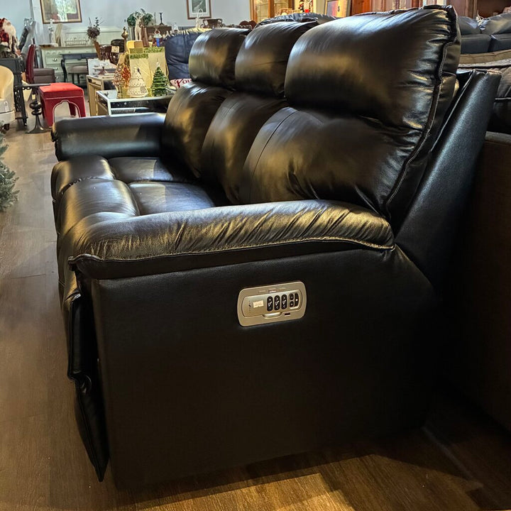Orig. Price $6,649 - Jay Powered Reclining Leather Sofa w/ Remote - Acosta's Home