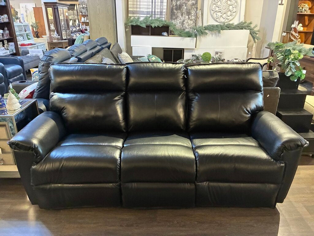 Orig. Price $6,649 - Jay Powered Reclining Leather Sofa w/ Remote - Acosta's Home
