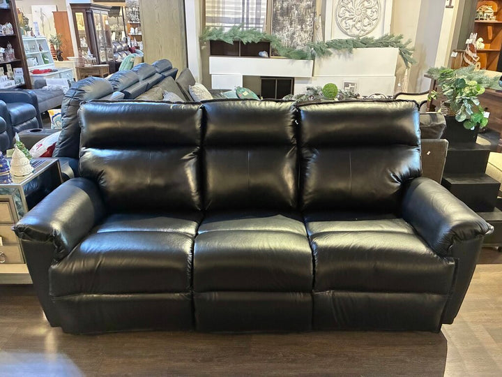 Orig. Price $6,649 - Jay Powered Reclining Leather Sofa w/ Remote - Acosta's Home