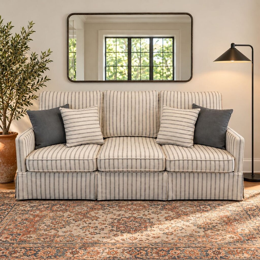 Orig. Price $1,270 - Tony Sofa w/ 4 Accent Pillows - Acosta's Home