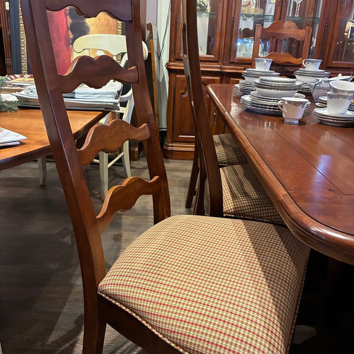Dining Table w/ 8 Chairs & Buffet w/ Hutch - Acosta's Home