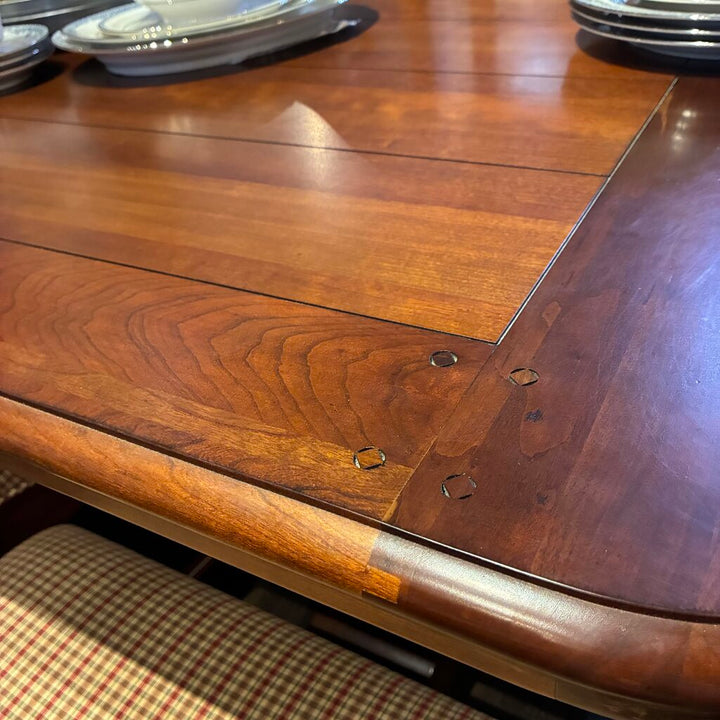 Dining Table w/ 8 Chairs & Buffet w/ Hutch - Acosta's Home