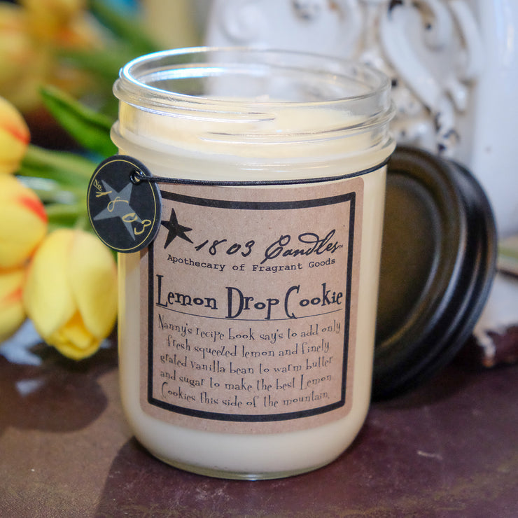 1803 Jar Candle - Lemon Drop Cookie - Acosta's Home