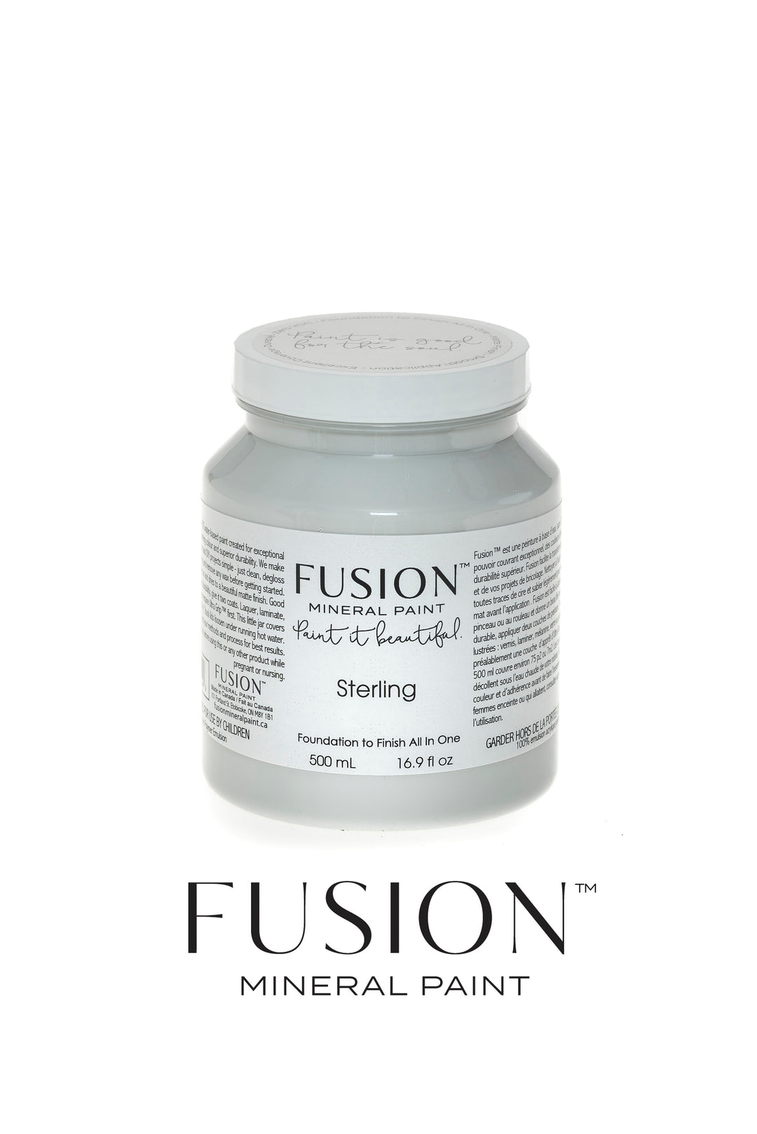 Fusion Mineral Paint-STERLING (Pint) - Acosta's Home