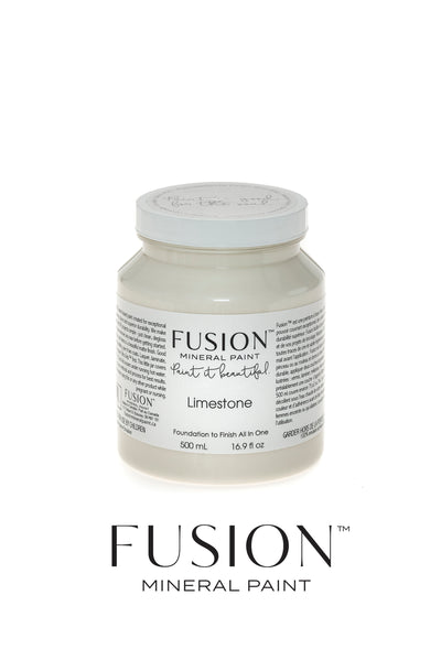 Fusion Mineral Paint-LIMESTONE (Pint) - Acosta's Home