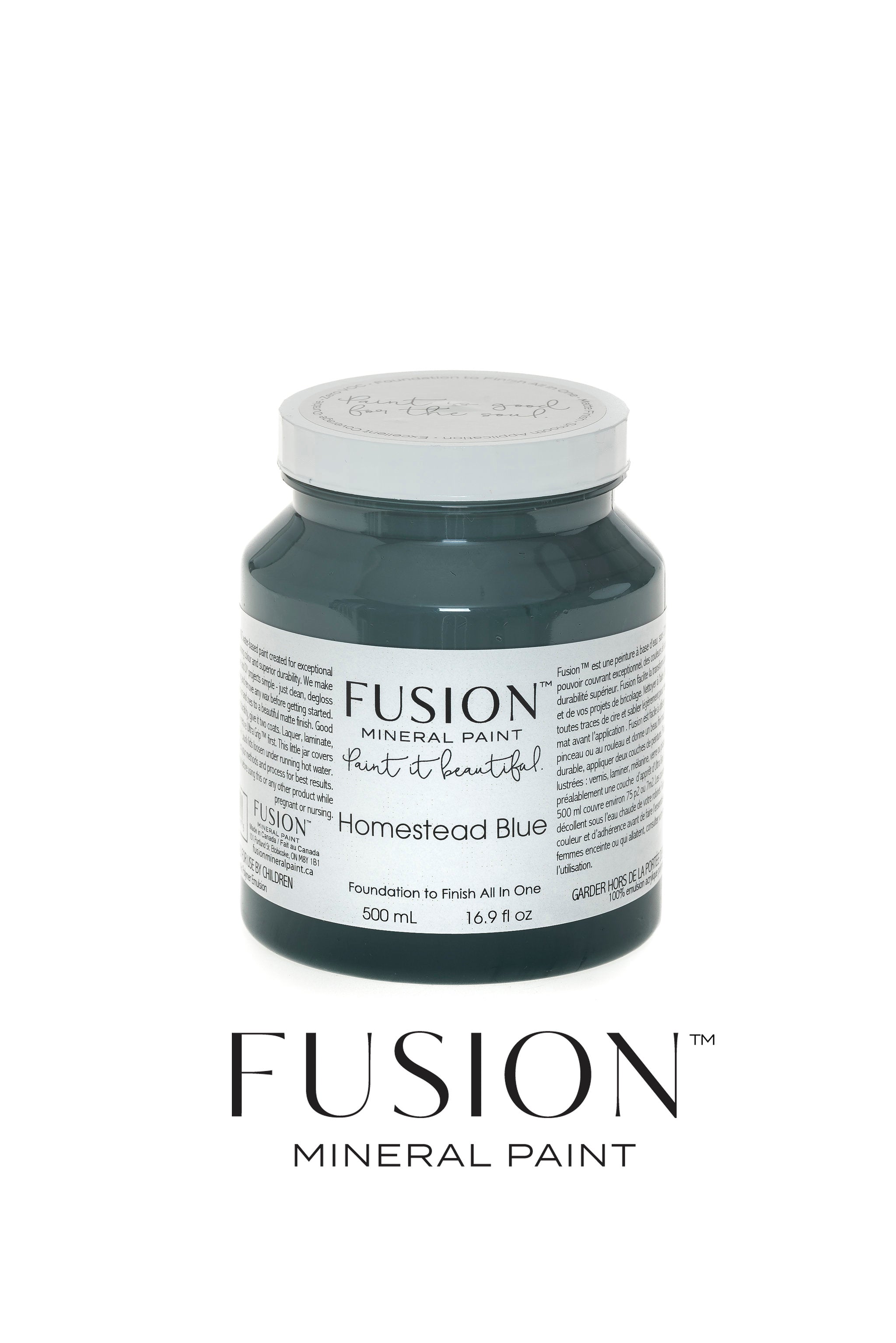 Fusion Mineral Paint Midnight Blue Pint