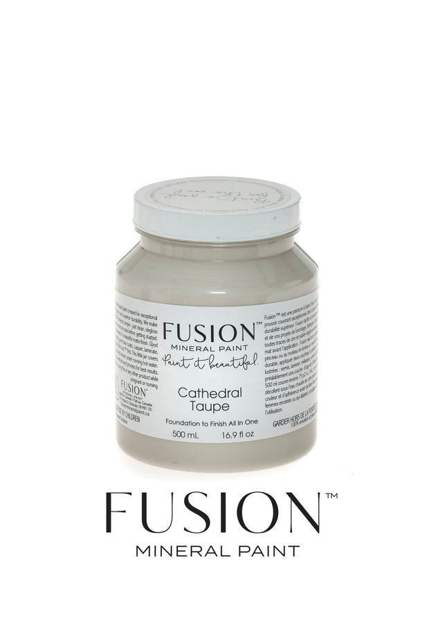 Fusion Mineral Paint-CATHEDRAL TAUPE (Pint) - Acosta's Home