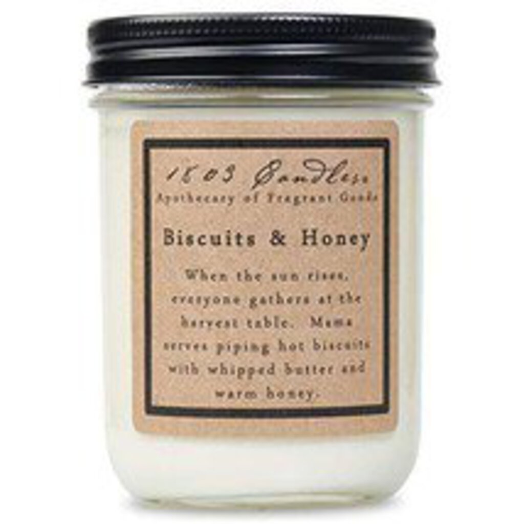 1803 Jar Candle - Biscuits & Honey - Acosta's Home