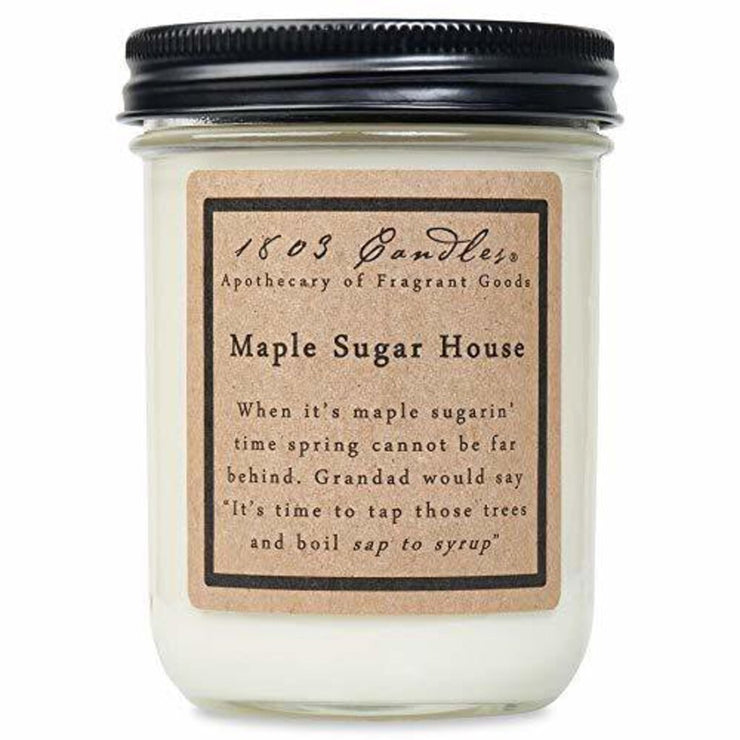 1803 Jar Candle - Maple Sugar House - Acosta's Home