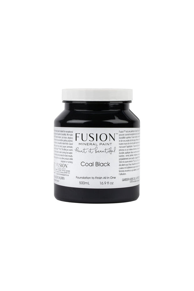 Fusion Mineral Paint-COAL BLACK (Pint)