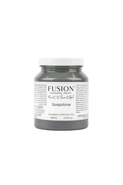 Fusion Mineral Paint - SOAP STONE (Pint) - Acosta's Home