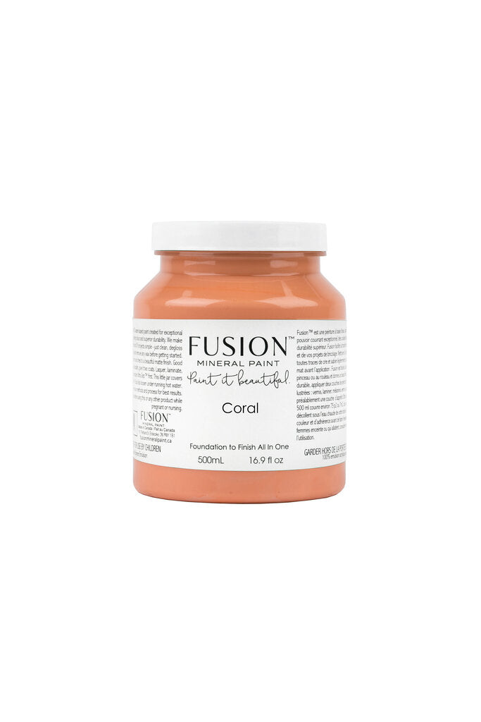 Fusion Mineral Paint-CORAL (Pint) - Acosta's Home
