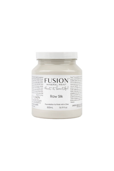 Fusion Mineral Paint-RAW SILK (Pint) - Acosta's Home