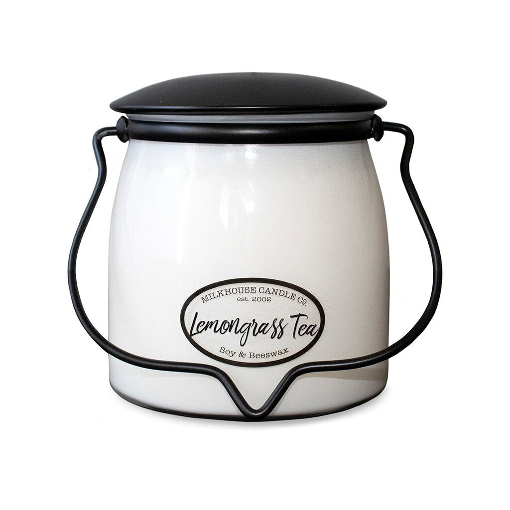 Milkhouse Jar Candle- Lemongrass Tea - Acosta's Home