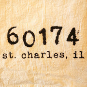 St. Charles, IL 60174 Cotton Tea Towel - Acosta's Home