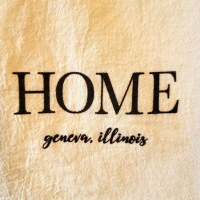 Home Geneva Cotton Tea Towel - Acosta's Home