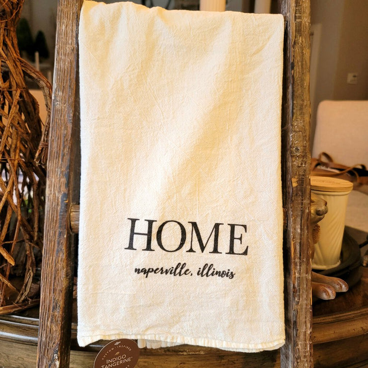 Home Naperville Cotton Tea Towel - Acosta's Home