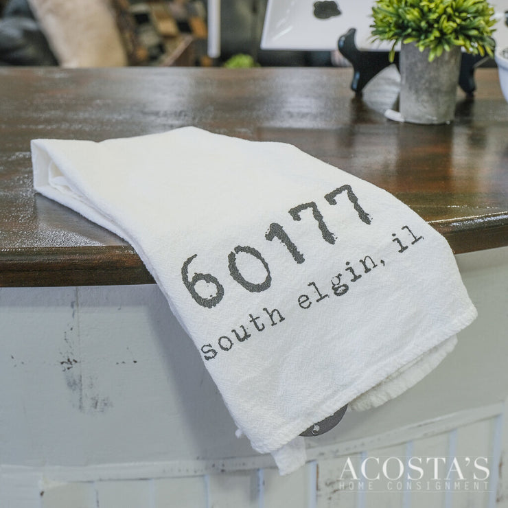 South Elgin, IL 60177 Cotton Tea Towel - Acosta's Home