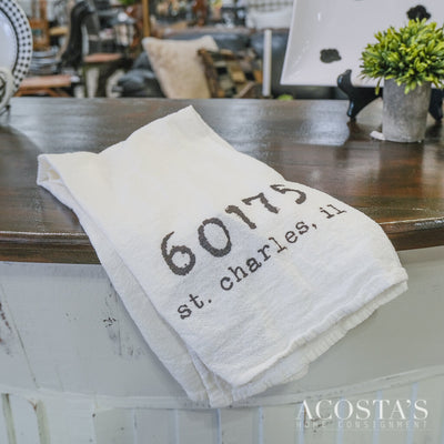 St. Charles, IL 60175 Cotton Tea Towel - Acosta's Home