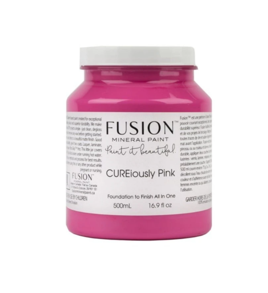 Fusion Mineral Paint-CUREIOUSLY PINK (Pint)