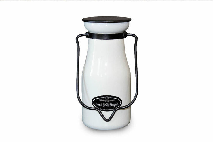 Milkhouse Milkbottle Jar Candle - Brown Butter Pumpkin