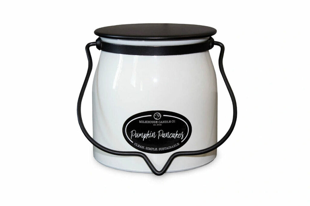 Milkhouse Butter Jar Candle - Pumpkin Pancakes