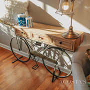 (BRAND NEW) Bicycle Console Table w/ Drawers