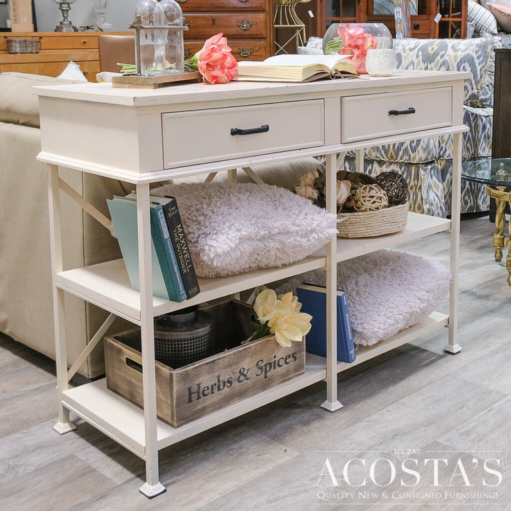 2 Drawer Console Table