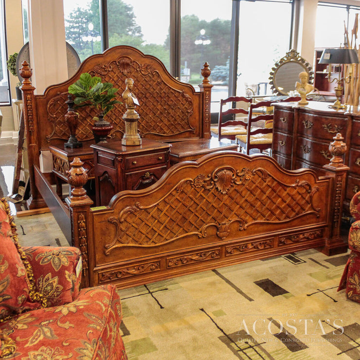 Orig. Price $8,000 - Ornate King Bed