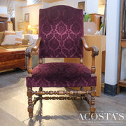 Orig Price $1500 - Antique King Louis Arm Chair