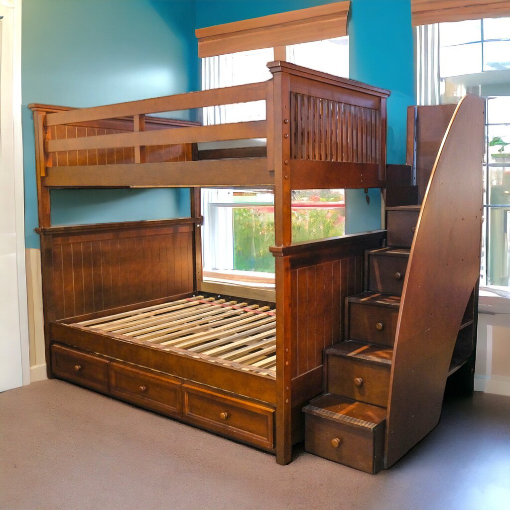 Orig Price $3000 - Full over Full Bunk Bed